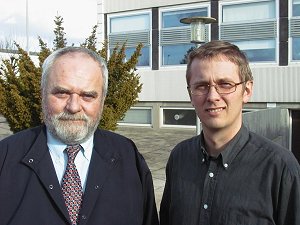 Bent Poulsen (tv.) og Henning Andersen
